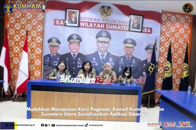 Kanwil Kemenkumham Sumatera Utara Gelar Exit Meeting Pemeriksaan Laporan Keuangan TA 2023 1