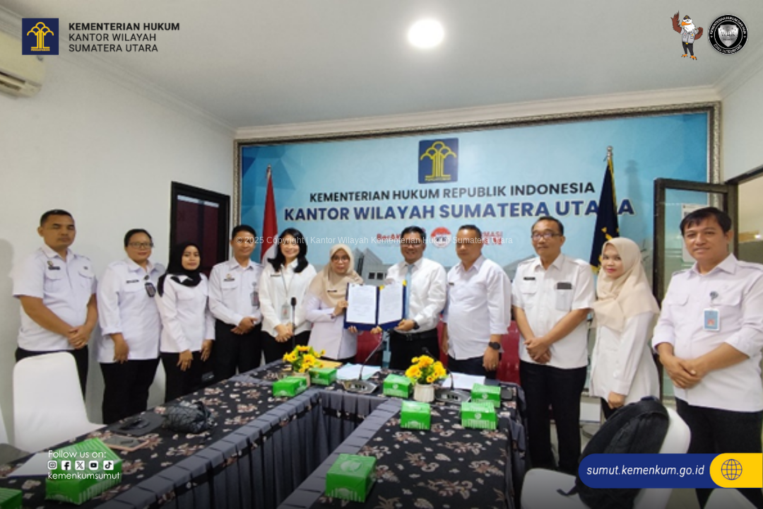 Kanwil Kemenkum Sumut Harmonisasikan Rancangan Peraturan Gubernur Sumatera Utara
