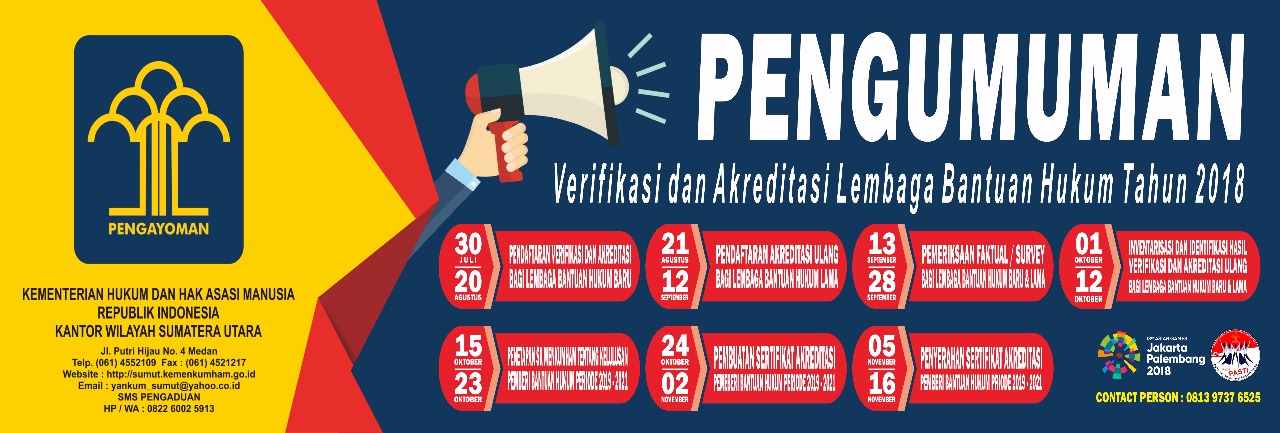 Pengumuman Pendaftaran LBH