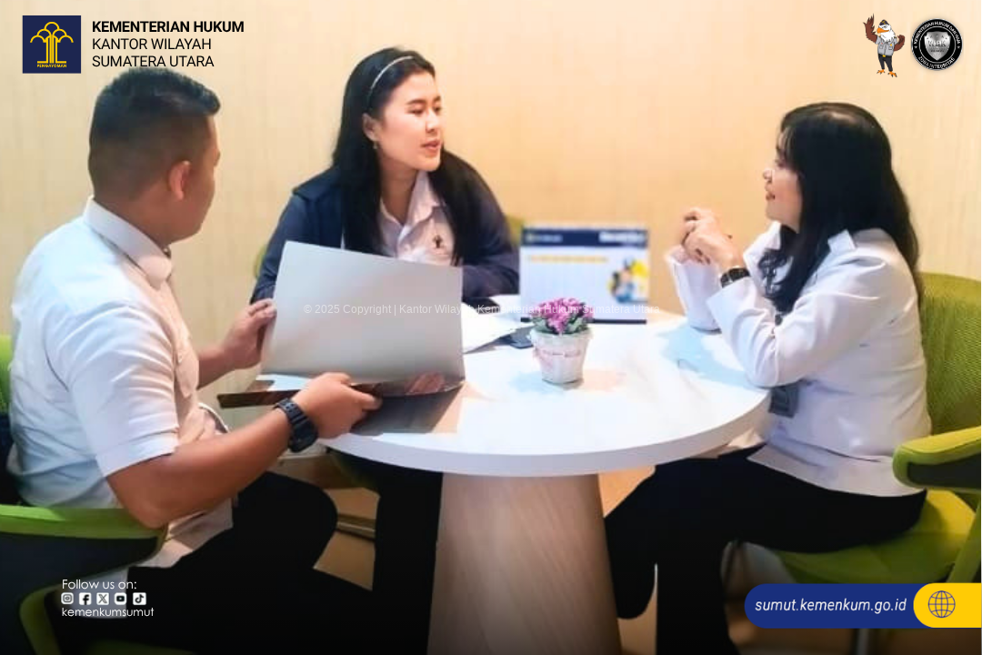 Kanwil Kemenkum Sumut Koordinasikan Penyampaian DIM ke Direktorat AHU untuk Peningkatan Layanan Administrasi Hukum