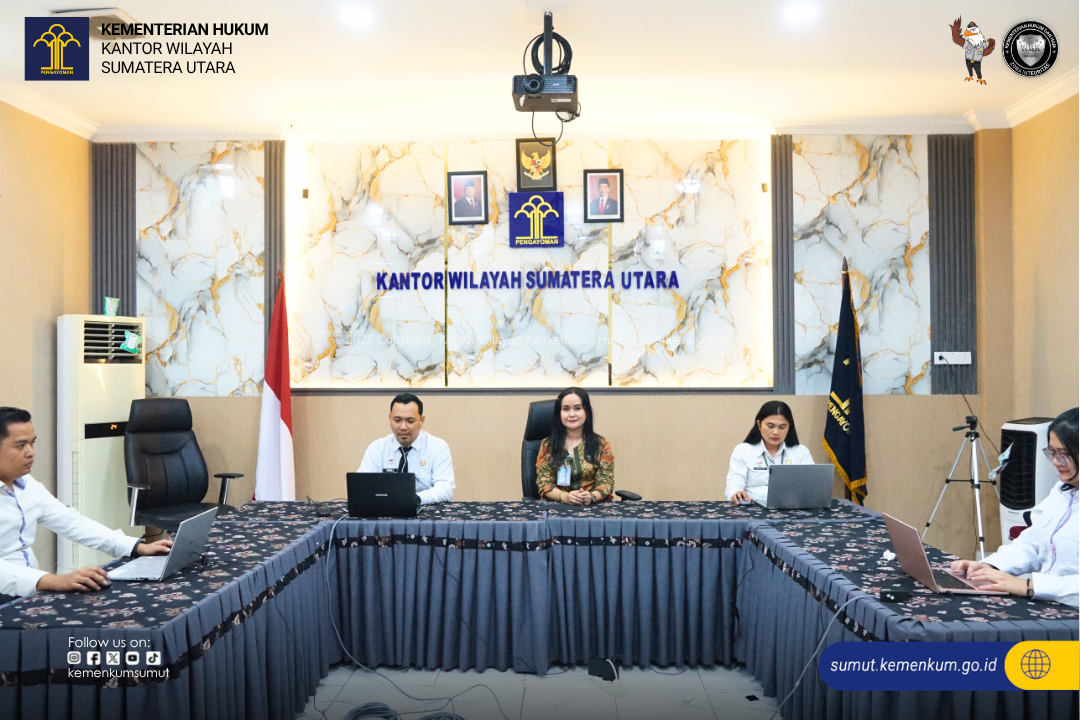Kanwil Kemenkum Sumut Lanjutkan Uji Kompetensi Teknis Analis Kekayaan Intelektual pada Tahap Wawancara