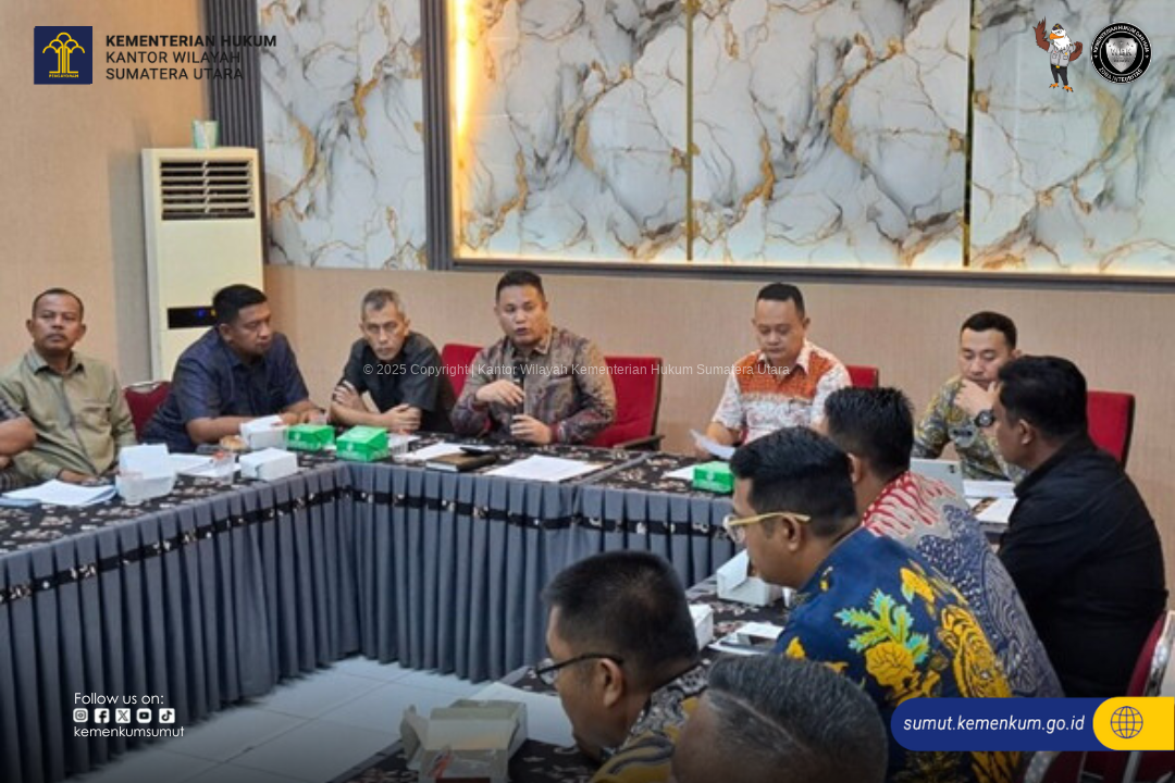 Kanwil Kemenkum Sumut Fasilitasi Mediasi dan Konsultasi Propemperda Kabupaten Asahan Tahun 2026 Kanwil Kemenkum Sumut Fasilitasi Mediasi dan Konsultasi Propemperda Kabupaten Asahan Tahun 2026