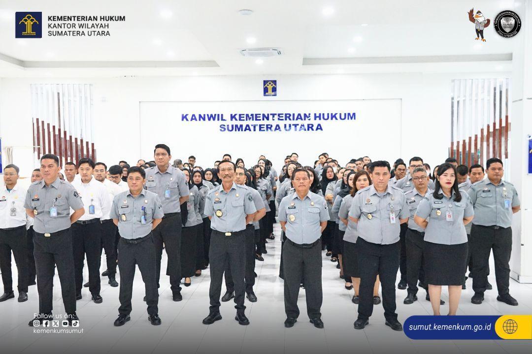 Apel Bersama Kemenko Bidang Hukum, HAM, Imigrasi dan Pemasyarakatan: Langkah Awal Tingkatkan Kualitas Pelayanan Publik di 2026