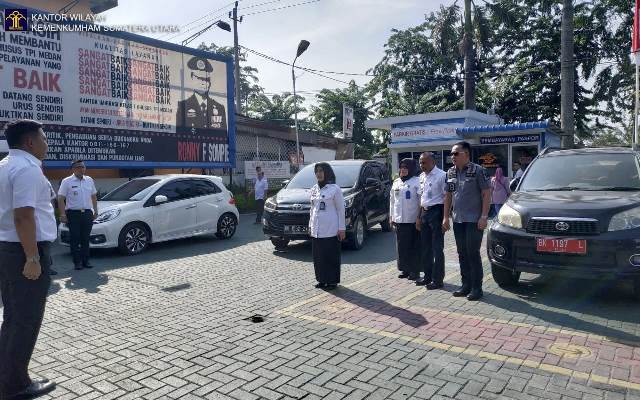 Kadivmin dan Kadivim Kanwil Kemenkumham Sumut Dampingi Kunjungan Inspektur Wilayah V ke Imigrasi Medan2