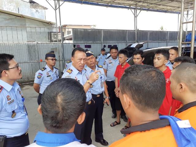 Kakanwil Sidak Ke Rutan Labuhan Deli Dan Lapas Lubuk Pakam3