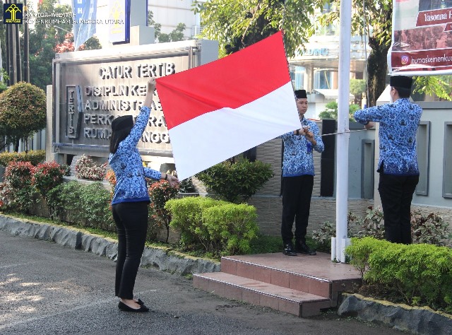 Kanwil Kemenkumham Sumut Gelar Upacara HUT Ke 48 Korpri1