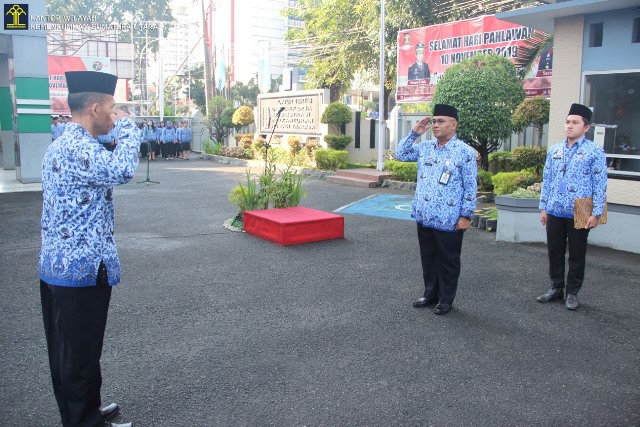 Kanwil Kemenkumham Sumut Gelar Upacara HUT Ke 48 Korpri1