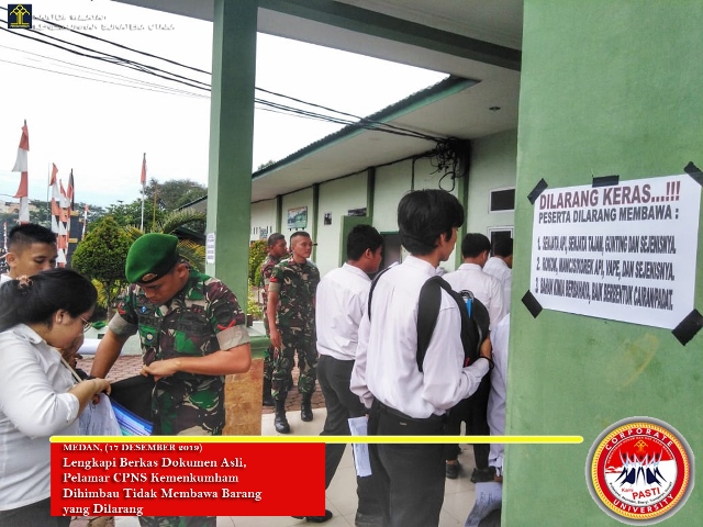 Lengkapi Berkas Dokumen Asli Pelamar CPNS Kemenkumham Dihimbau Tidak Membawa Barang yang Dilarang