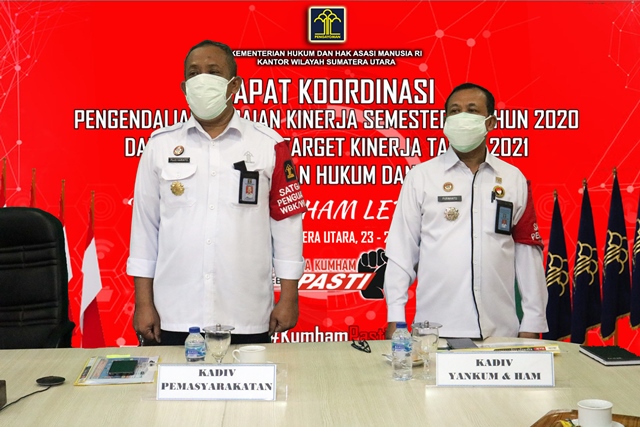 Rakor Pengendalian Capaian Kinerja Kinerja Kemenkumham Lebih PASTI3