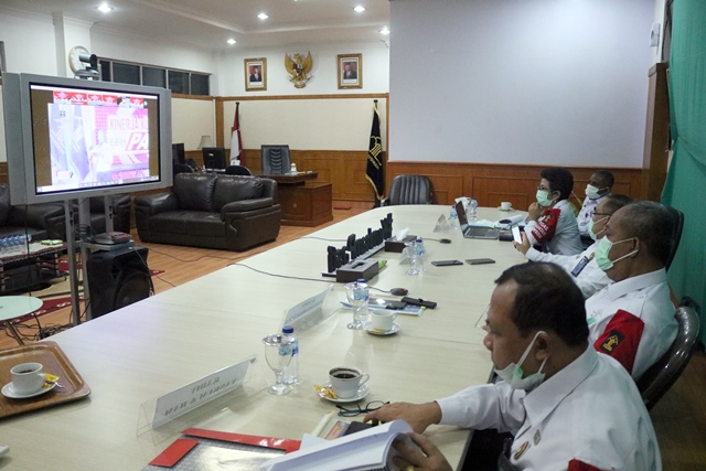 Rakor Pengendalian Capaian Kinerja Kinerja Kemenkumham Lebih PASTI4