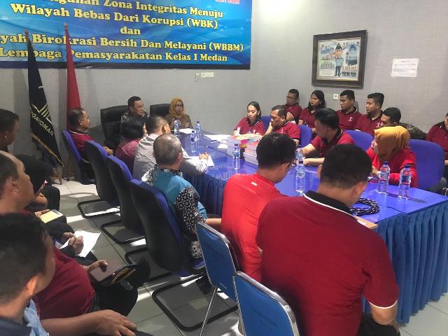 PENGUATAN PEMBANGUNAN ZI KE SATUAN KERJA LAPAS KELAS I MEDAN5