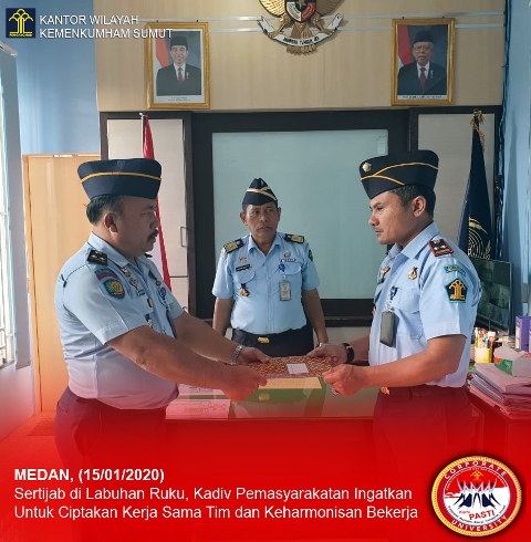 Sertijab di Labuhan Ruku