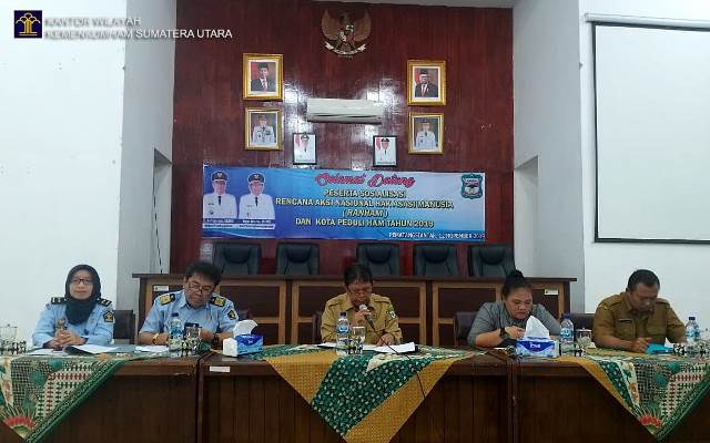 Sosialisasi RANHAM di Siantar1