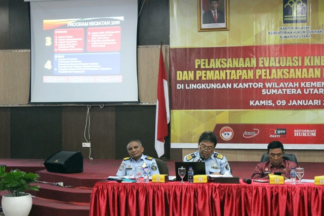 Sutrisman Pimpin Langsung Evaluasi Kinerja Tahun 20194