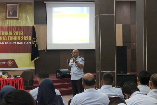 Sutrisman Pimpin Langsung Evaluasi Kinerja Tahun 20195