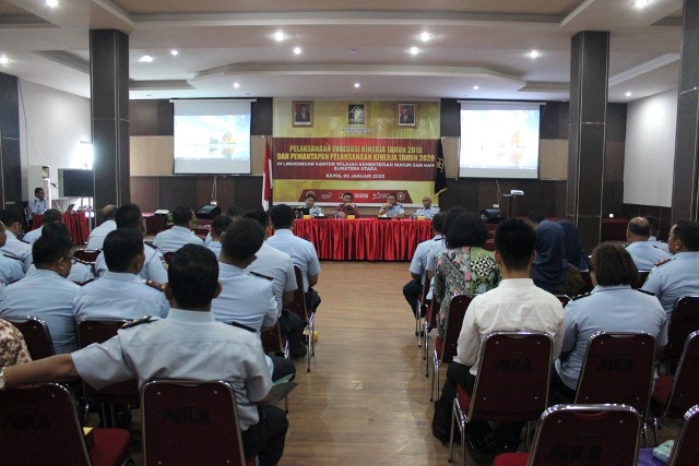 Sutrisman Pimpin Langsung Evaluasi Kinerja Tahun 20197