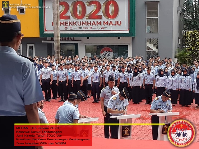 Tandatangani Janji Kinerja Tahun 2020