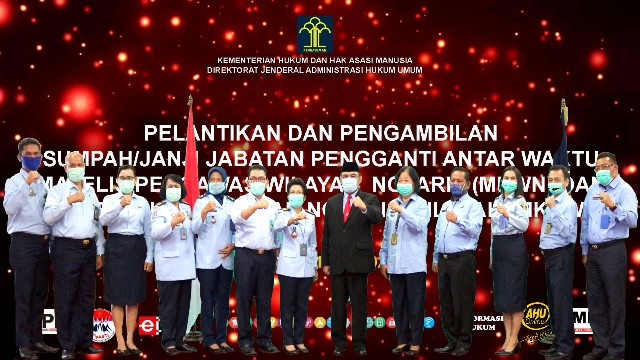 ZZDIRJEN AHU LANTIK KEPALA KANTOR WILAYAH KEMENKUMHAM SUMUT SEBAGAI ANGGOTA MPWN DAN MKNW9