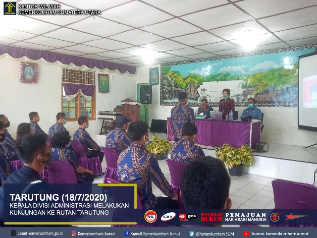 ZZKEPALA DIVISI ADMINISTRASI MELAKUKAN KUNJUNGAN KE RUTAN TARUTUNG