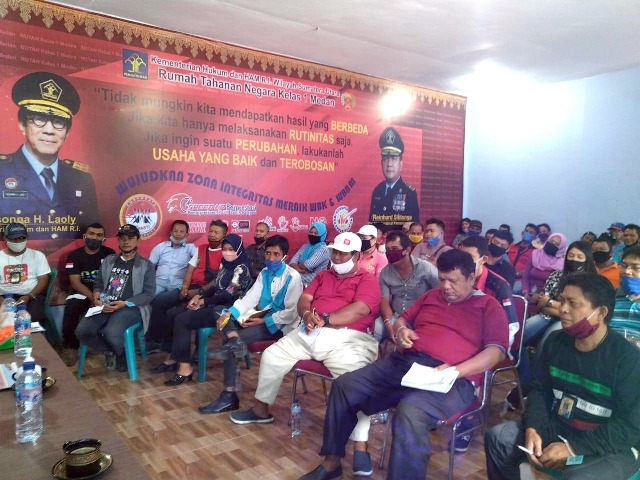 ZZKakanwil Hadiri Media Gathering Di Rutan Kelas I Medan2