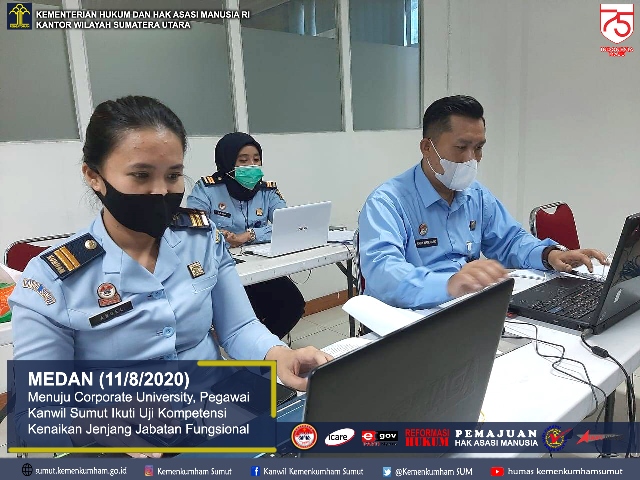 ZZMenuju Corporate University Pegawai Kanwil Sumut Ikuti Uji Kompetensi Kenaikan Jenjang Jabatan Fungsional