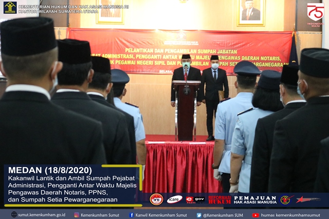 ZZPejabat Administrasi Pengganti Antar Waktu Majelis Pengawas Daerah Notaris PPNS dan Sumpah Setia Pewarganegaraan