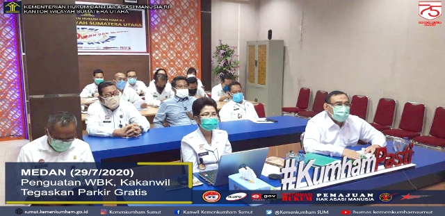ZZPenguatan WBK Kakanwil Tegaskan Parkir Gratis