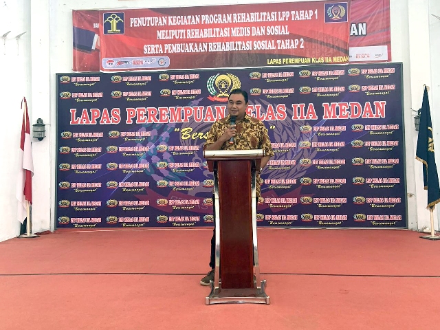 ZZPenutupan Kegiatan Program Rehabilitasi Tahap 1 Serta Pembukaan Rehabilitasi Sosial Tahap 2 di Lapas Perempuan Medan3