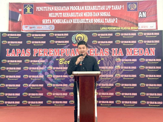 ZZPenutupan Kegiatan Program Rehabilitasi Tahap 1 Serta Pembukaan Rehabilitasi Sosial Tahap 2 di Lapas Perempuan Medan4