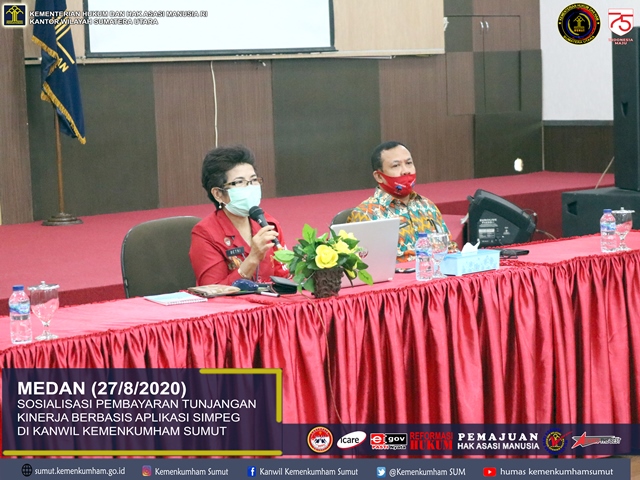ZZSOSIALISASI PEMBAYARAN TUNJANGAN KINERJA BERBASIS APLIKASI SIMPEG DI KANWIL KEMENKUMHAM SUMUT