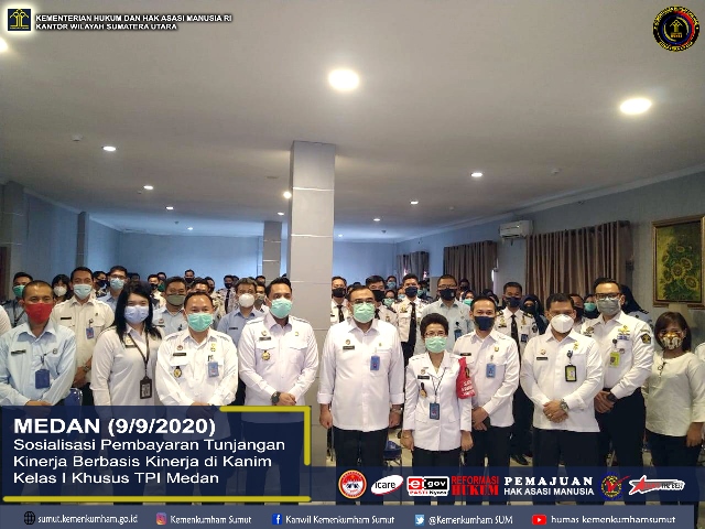 ZZSosialisasi Penguatan Pembayaran Tunjangan Kinerja Berbasis Kinerja di Kanim Kelas I Khusus TPI Medan