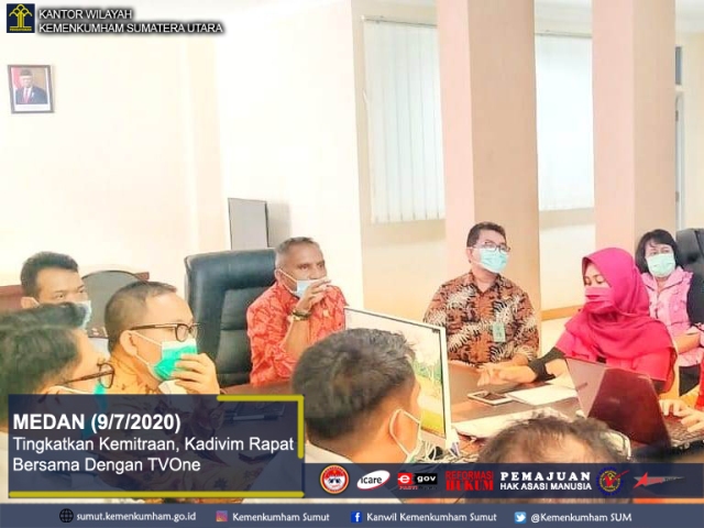 ZZTingkatkan Kemitraan Kadivim Rapat Bersama Dengan TVOne