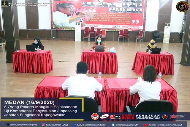 ZZZPeserta Mengikuti Pelaksanaan Uji Kompetensi Penyesuaian Inpassing Jabatan Fungsional Kepegawaian