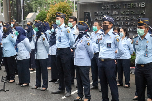ZZZPimpin Apel Pagi Kakanwil Kembali Sampaikan Komitmen Raih WBK6