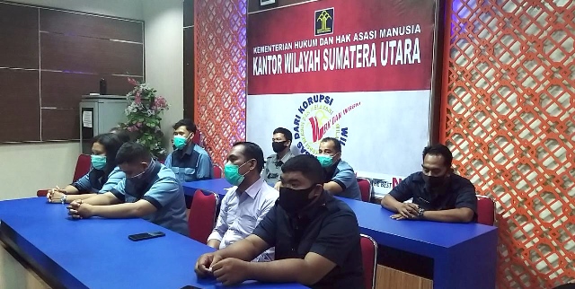 ZZZRangka Meningkatkan Pelayanan Publik dan Mewujudkan WBKWBBM Kanwil Kemenkumham Sumut Berikan Pengarahan Kepada Office Boy dan Satpam4