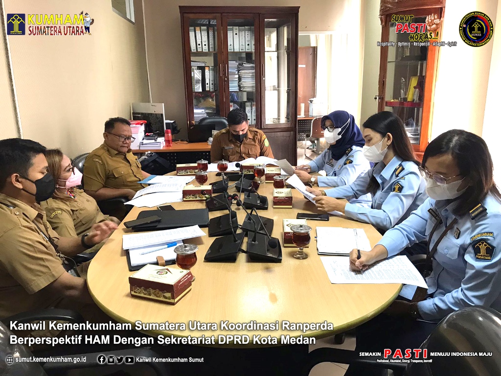 ZZZRanperda Berperspektif HAM Dengan Sekretariat DPRD Kota Medan