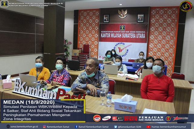 ZZZSimulasi Penilaian WBKWBBM Kepada 4 Satker Staf Ahli Bidang Sosial Tekankan Peningkatan Pemahaman Mengenai Zona Integritas