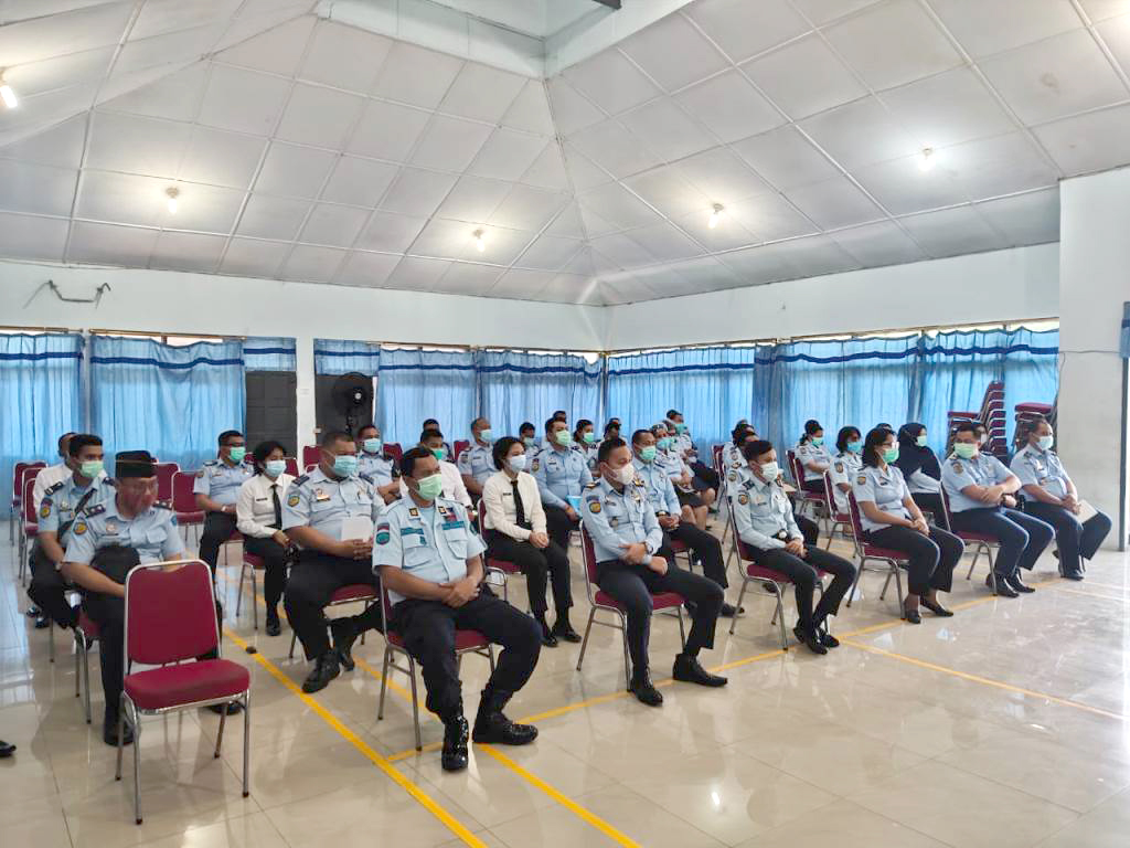 ZZZSosialisasi Aplikasi SIMPEG dan Sisumaker Kadiv Administrasi Lakukan Kunjungan Ke Rutan Kelas I Medan6
