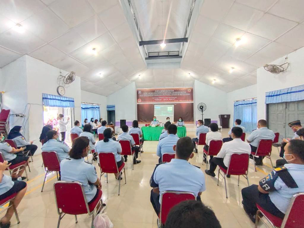 ZZZSosialisasi Aplikasi SIMPEG dan Sisumaker Kadiv Administrasi Lakukan Kunjungan Ke Rutan Kelas I Medan7