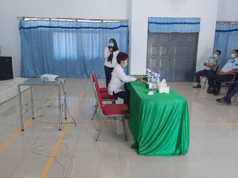 ZZZSosialisasi Aplikasi SIMPEG dan Sisumaker Kadiv Administrasi Lakukan Kunjungan Ke Rutan Kelas I Medan8