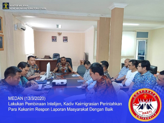 zLakukan Pembinaan Intelijen Kadiv Keimigrasian Perintahkan Para Kakanim Respon Laporan Masyarakat Dengan Baik
