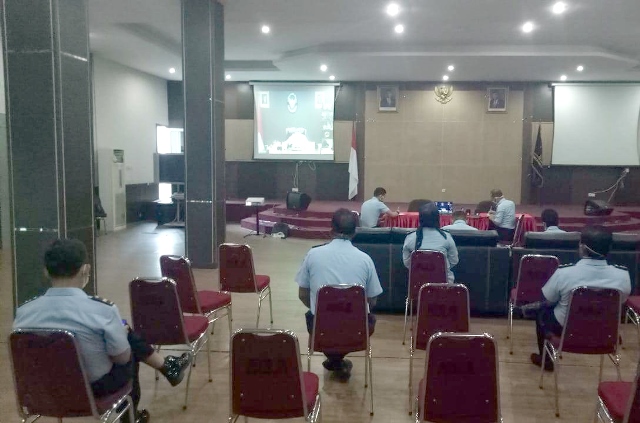 zPasca Pengeluaran dan Pembebasan Narapidana Dan Anak Melalui Teleconference4
