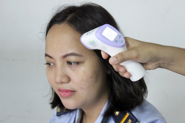 zPegawai Kanwil Sumut Wajib Ikuti Body Thermal Check10