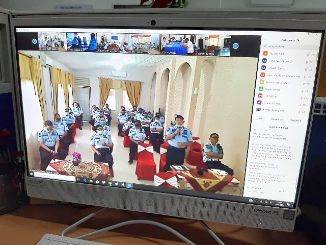 zPengarahan Perdana Kakanwil Kepada Seluruh Satker di Lingkungan Kanwil Kemenkumham Sumut8