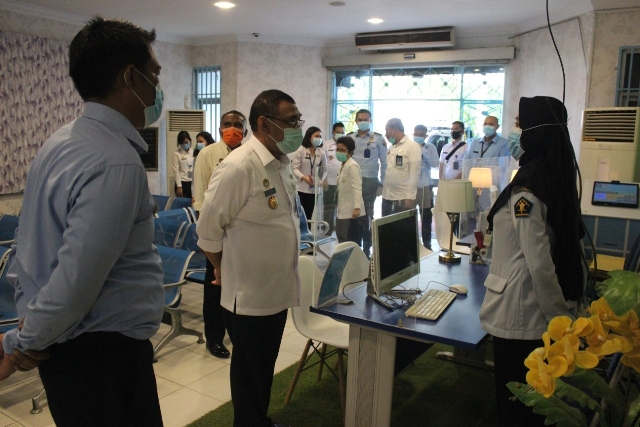 zPenguatanKakanwil Kunjungi Kanim Belawan5