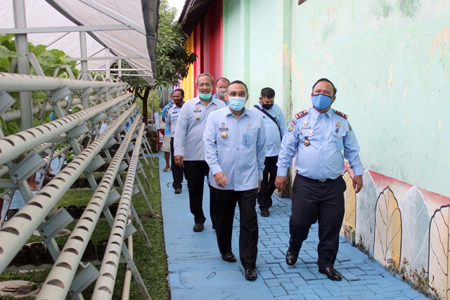 zPenguatan Satker Menuju WBKWBBM Kakanwil Kunjungi Lapas Binjai8