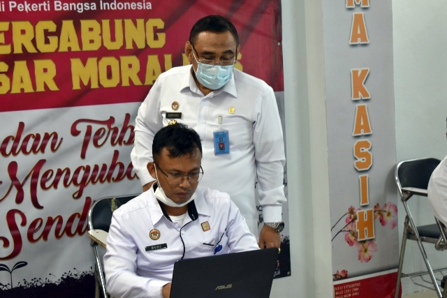 zPenguatan i Satker Medan Belawan Sekitarnya Kakanwil Kunjungi Rutan Labuhan Deli3