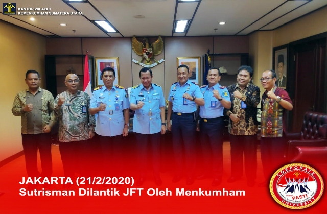 zSutrisman Dilantik JFT Oleh Menkumham