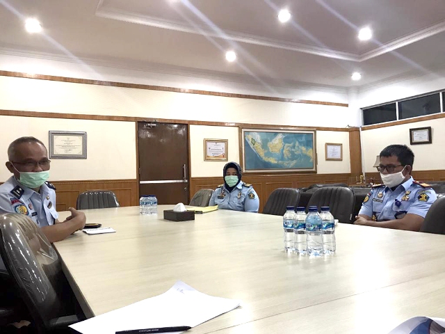 zTanggap Darurat Covid 19 Kakanwil Membahas Progres Penanganan Covid 19 di Lingkungan Kanwil Kemenkumham Sumut2