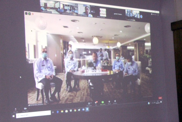 zTurut Menyaksikan Pembukaan Workshop E Learning Pelaporan Analisis Kebijakan dan Reporting SIPKUMHAM3